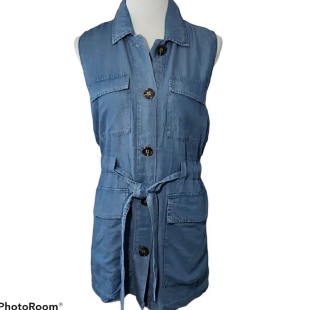 Andrew Marc Marc New York Sleeveless Utility Vest Dress Size M